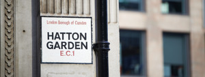 hatton garden sign