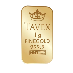 tavex 1g gold bar